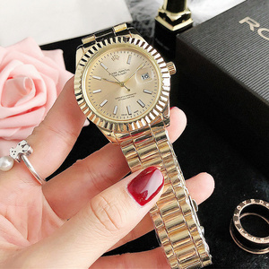 women quartz watches Wholesale factory custom logo high quality gold watches for girl