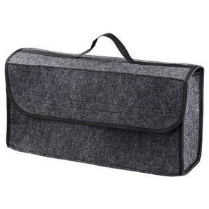 Car Trunk Organizer Storage Box Bag Foldable Soft Felt Auto Car Boot Organizer