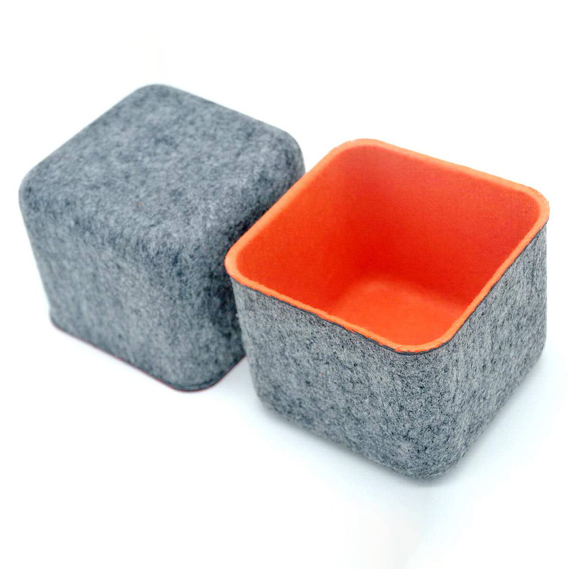 Felt Storage bin Cube Storage Organizer Storage Bins 4 Combinations Organizer