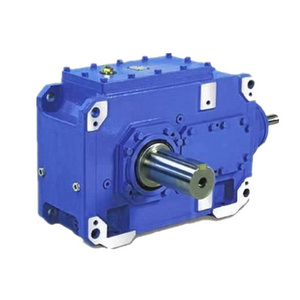 High quality H/B Series Heavy Duty Bevel Helical Gearbox Speed Reducer with Gear motor