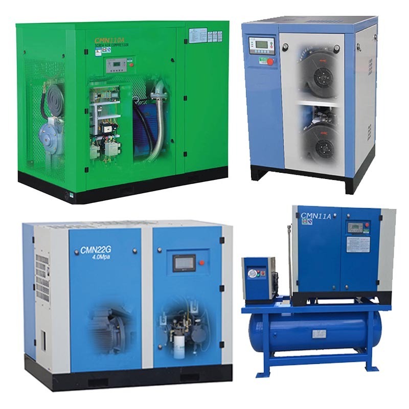 Mining Air Compressor high efficiency and energy Air Cooling Screw Compressor