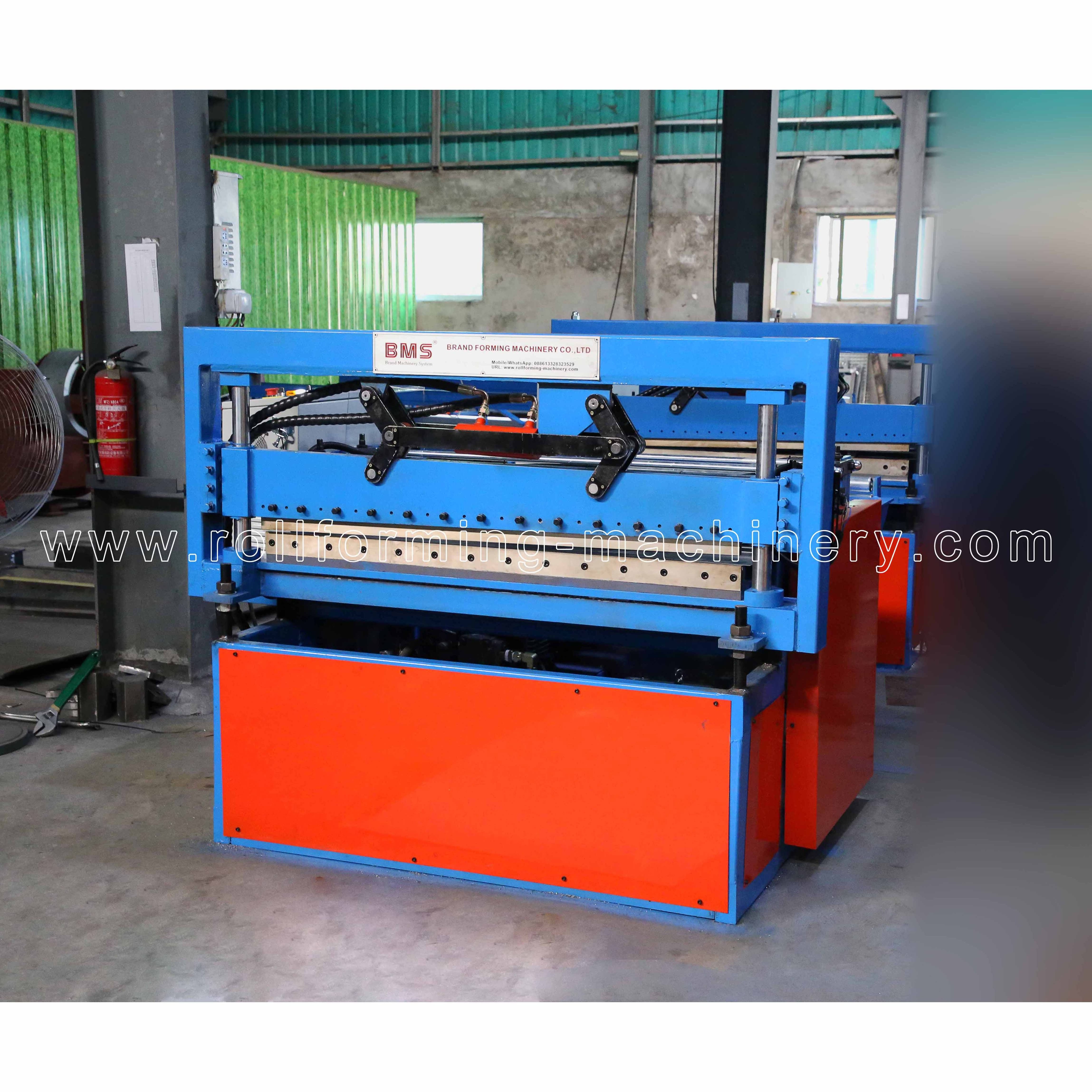 Roof Sheet Metal Light Gauge Cutting And Form Machine, Cutting To Length Roll Form Machine