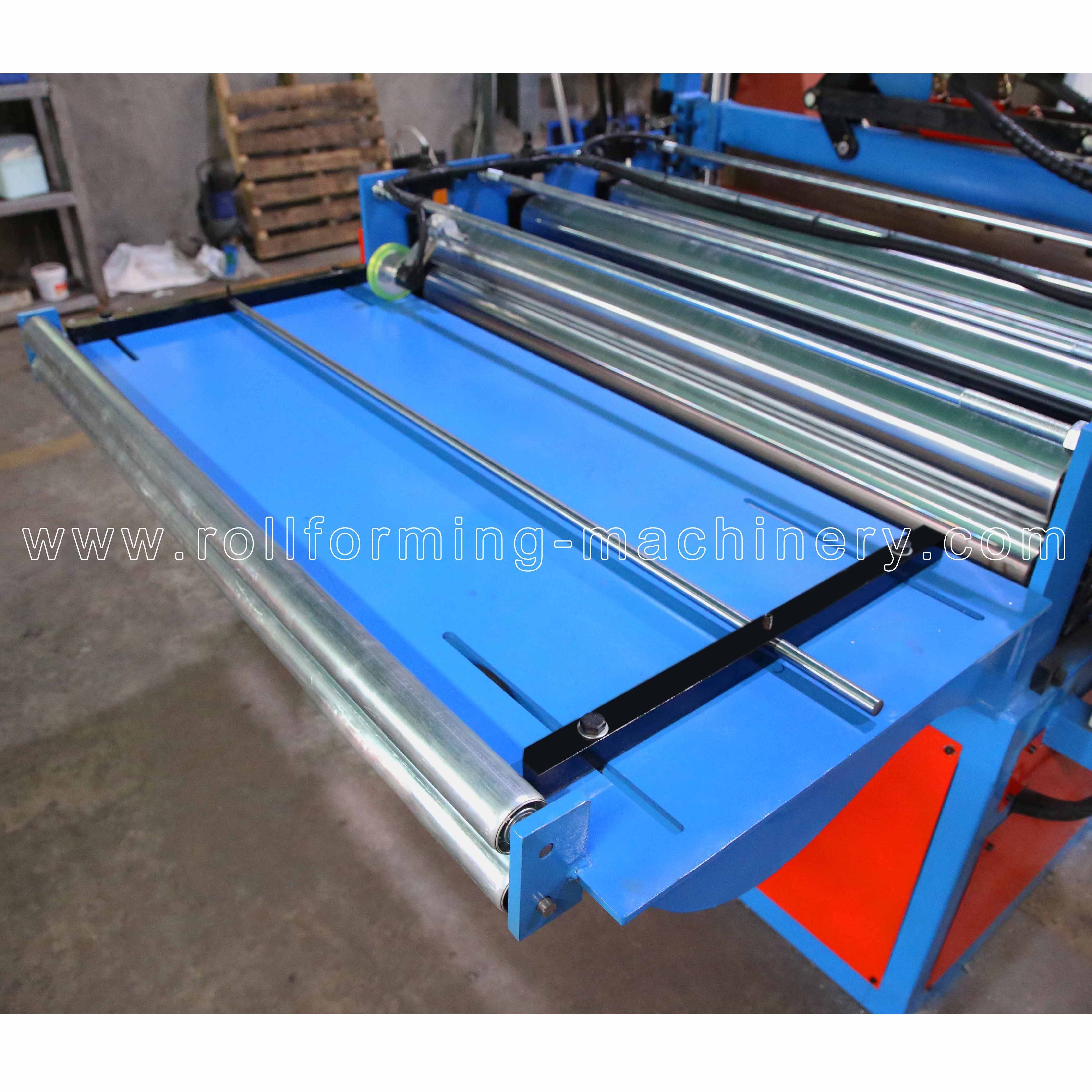 Roof Sheet Metal Light Gauge Cutting And Form Machine, Cutting To Length Roll Form Machine