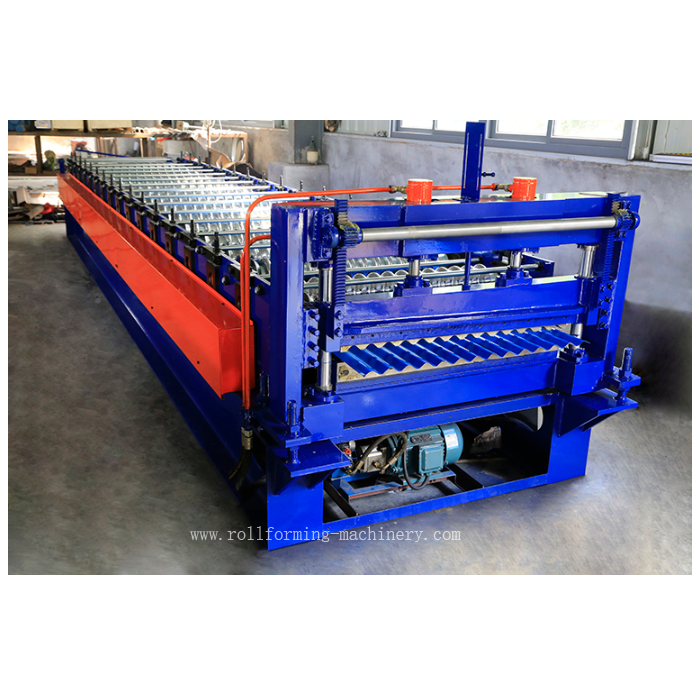 Corrugated purlin roof making machine corrugated sheet roll forming machine corrugated panel machine