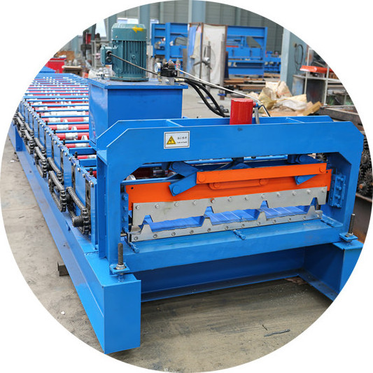 Peru Aluzinc TR4 Roofing Tile Sheet making Roll Forming Machine