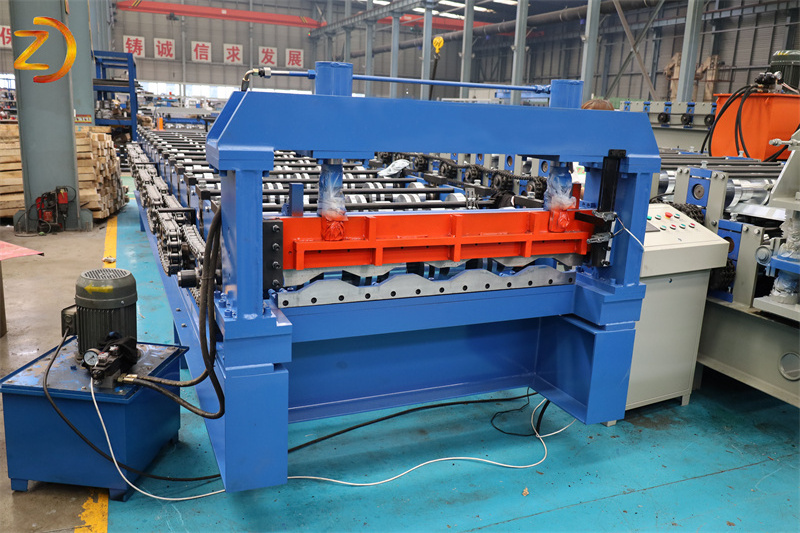 Steel shipping container metal sheet house prepainted sheet roll forming machine making machine