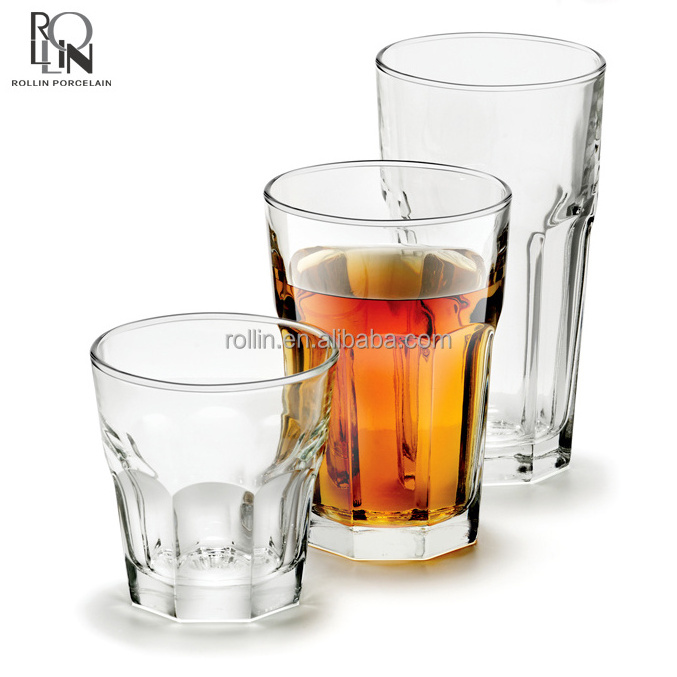 wholesale drinking glass cup manufacturer stock glassware stemless drink cups