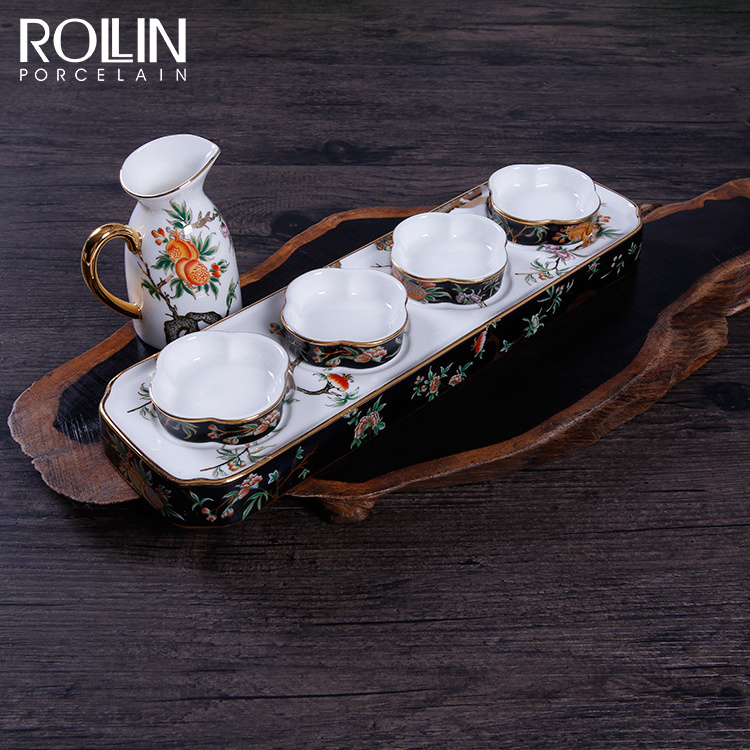 wholesale hotel restaurant luxury royal wedding custom white fine porcelain bone china ceramic dinnerware