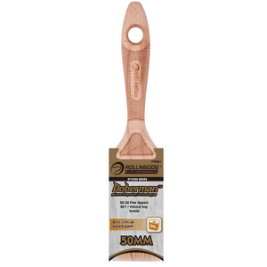 ROLLINGDOG BTX500 Series 10661 DOBERMAN Paint Brush 50% Solid Round Tapered filament/50% Natural Hog Bristle