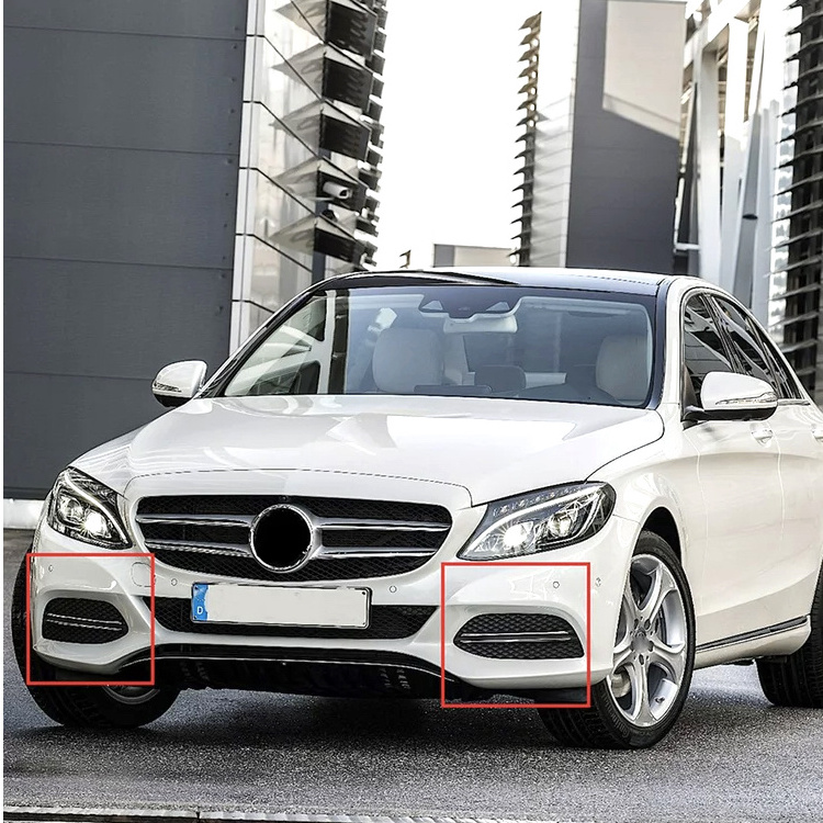 For Mercedes Benz W205 C Class Front Bumper Fog Lamp Grille 2058851123 2058851223 Wholesale Auto Accessories