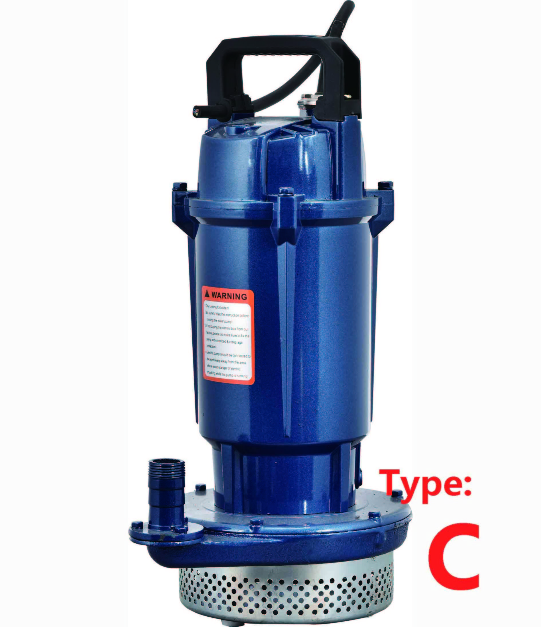 QDX-F Series 0.75kw 1HP High Efficiency Submersible Pump Float Switch For irrigation and drink water  Bomba de Agua