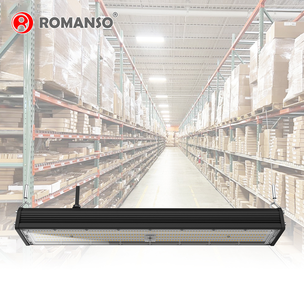 Reduced Glare 100W 150W 200W 240W Warehouse Linear LED High Bay Light