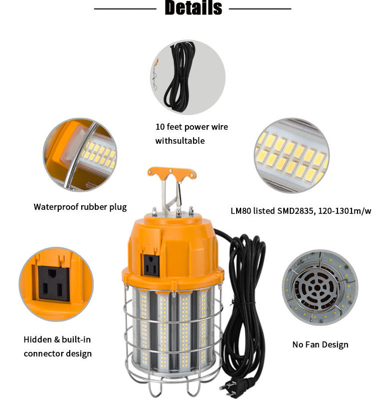 5 years warranty ip65 rating waterproof 100w 150w ce high lumen led work lights