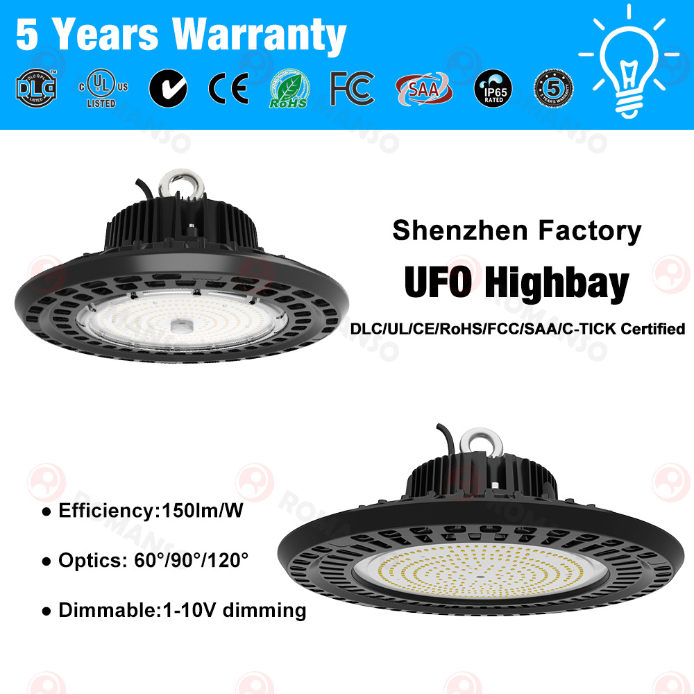 High Quality Efficiency Basement 150 watt Led High Bay Light