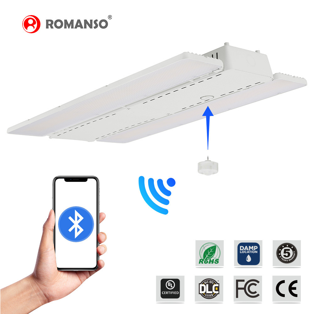 Romanso Power CCT Adjustable UL ETL 80W 130W 160W 200W 250W 300W LED Linear High Bay Light