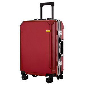 Free Sample Red Detachable Suitcase Wheels Translucent Mini Suitcases Carry On Luggage