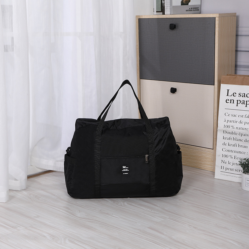 Japandi Zipper Essential Leather Basketball Canvas Capacity Portable Travel Storage Large Duffel Bag