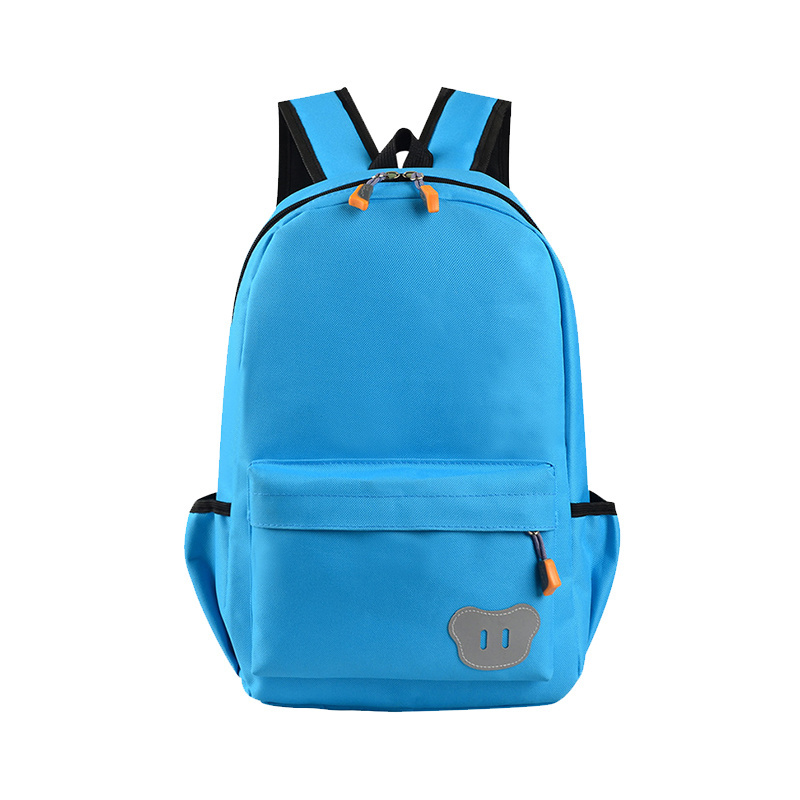 Casual Sky Blue Cat Black Kids Character Bags School Bag For Children From 2 To 6 Small Student Mochila