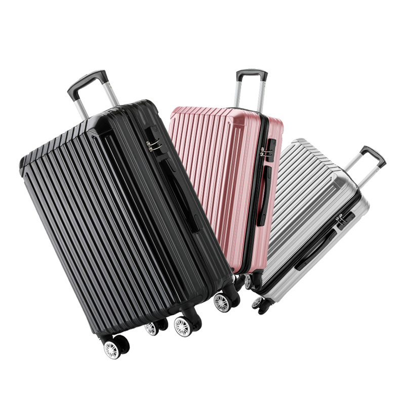 Good Quality Spinner 4in1 Suitcases For Stylists Suitcase Real Crocodile Leather Abs Pc Luggage With Zipper