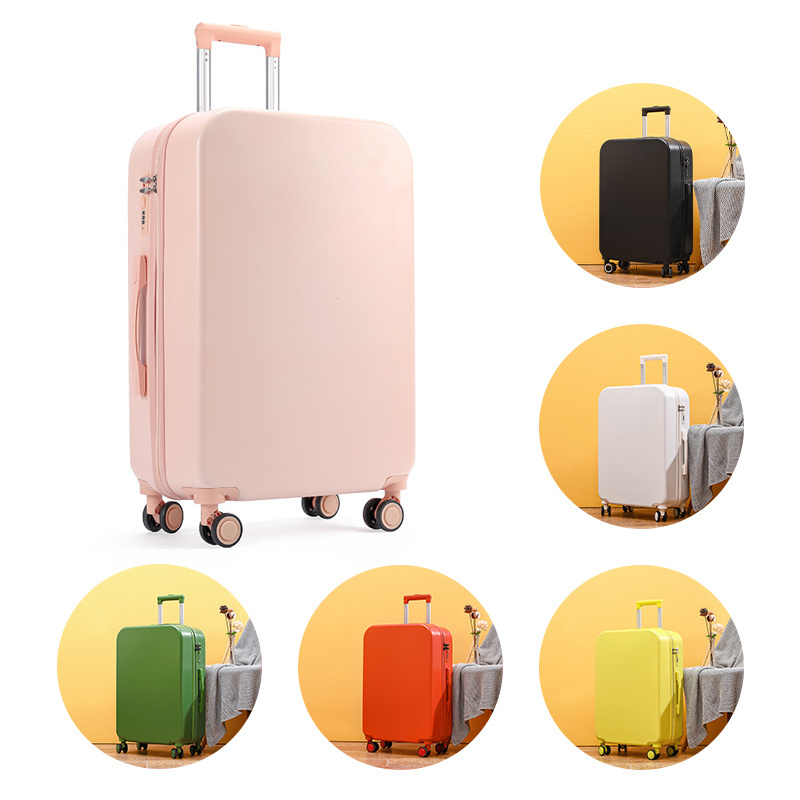 Hot Selling Unisex Funky Suitcases Follow Me Suitcase For Outdoor Travel Abs Luggage Set