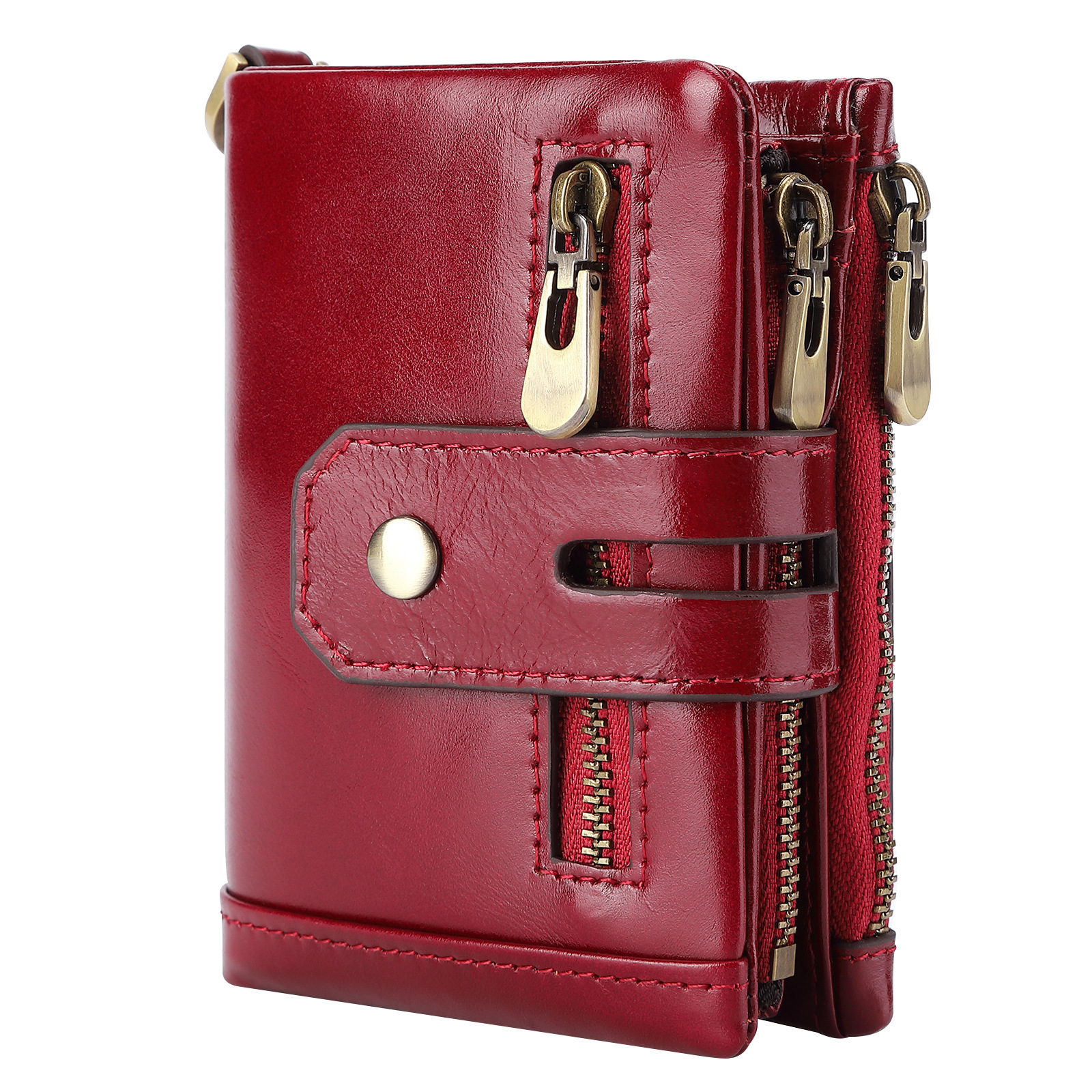 Traditional Men Rfid Slim Western Bags And Wallets Touch Screen Mobile Wallet Pu Purse