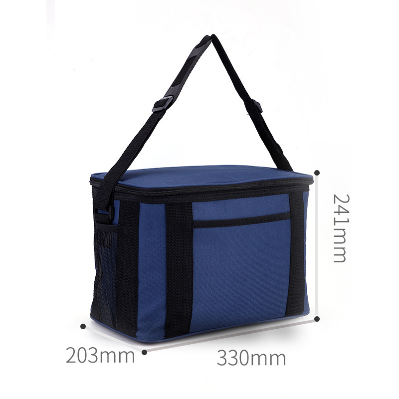 Europe Lunch Bags For Food Custom Thermal Insulation Aluminum Picnic 600D Wine Cooler Bag