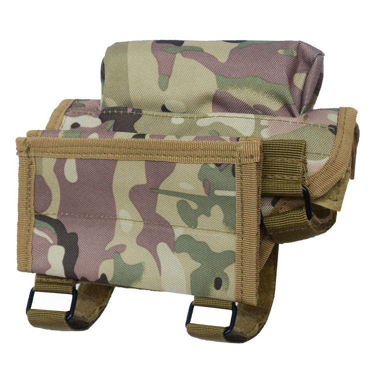 Tactical Cheek Rest Bullet Stock Shell Magazine Molle Pouch Cartridge Holder Bag Hunting storage Bag