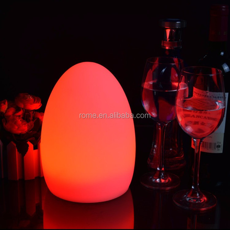 color changing small outdoor restaurant led table top lamps night light