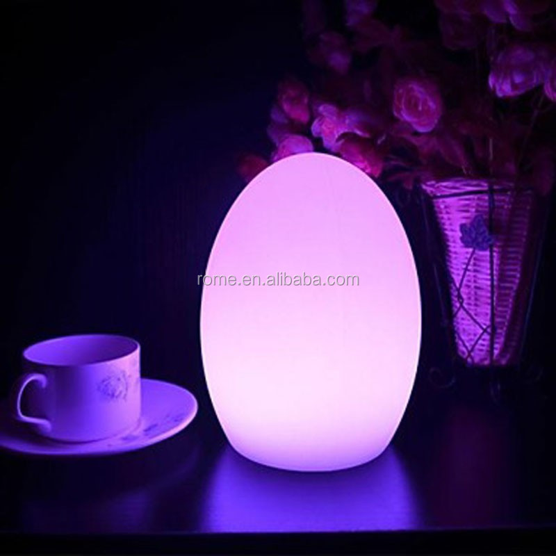 color changing small outdoor restaurant led table top lamps night light