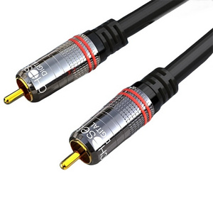 Choseal Coaxial Digital Audio Cable Subwoofer Cable RCA Male to Male HiFi 5.1 Spdif Stereo Audio Cable for Home Theater TV