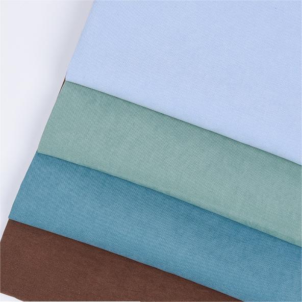 75D*150D brushed twill peach skin fabric 100% polyester outdoor waterproof fabric for beach pants