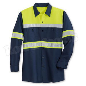 Good Sale reflective work t-shirt hi-vis safety t-shirt reflective shirts reflector