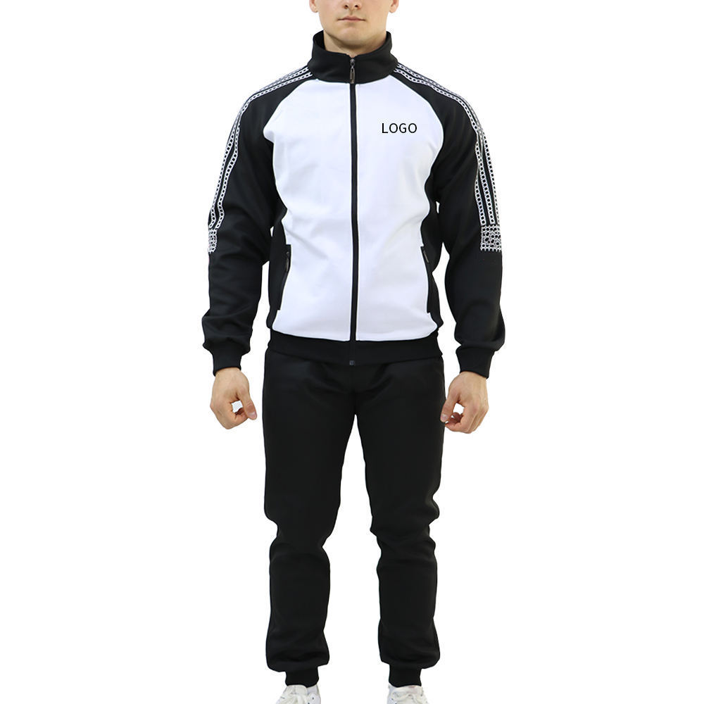 Durable Design Customized Logo Polyester Best Wholesale Men Track Suit Knit 100% Tech Fleece Tracksuit Men