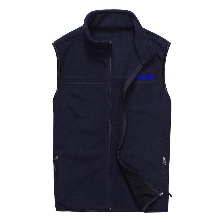 High Quality  Fashion  factory supply fleece vest for men