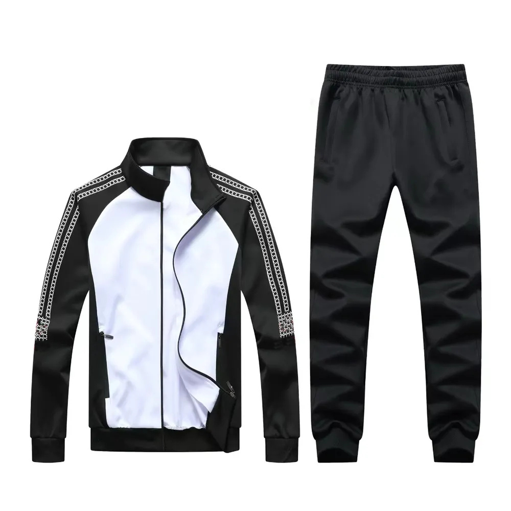 Durable Design Customized Logo Polyester Best Wholesale Men Track Suit Knit 100% Tech Fleece Tracksuit Men