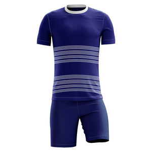 Custom Men's Soccer Jerseys Team Uniform Club Soccer Uniform Sets Printing Soccer Wear Jersey And Shorts