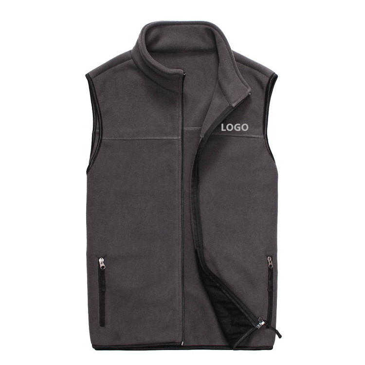 High Quality  Fashion  factory supply fleece vest for men