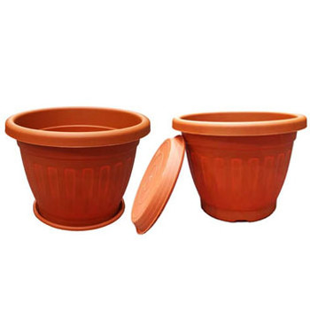 Hot Selling PP Durable Garden Round Plastic Flower Pot Tray