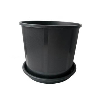 Hot Selling PP Durable Garden Round Plastic Flower Pot Tray