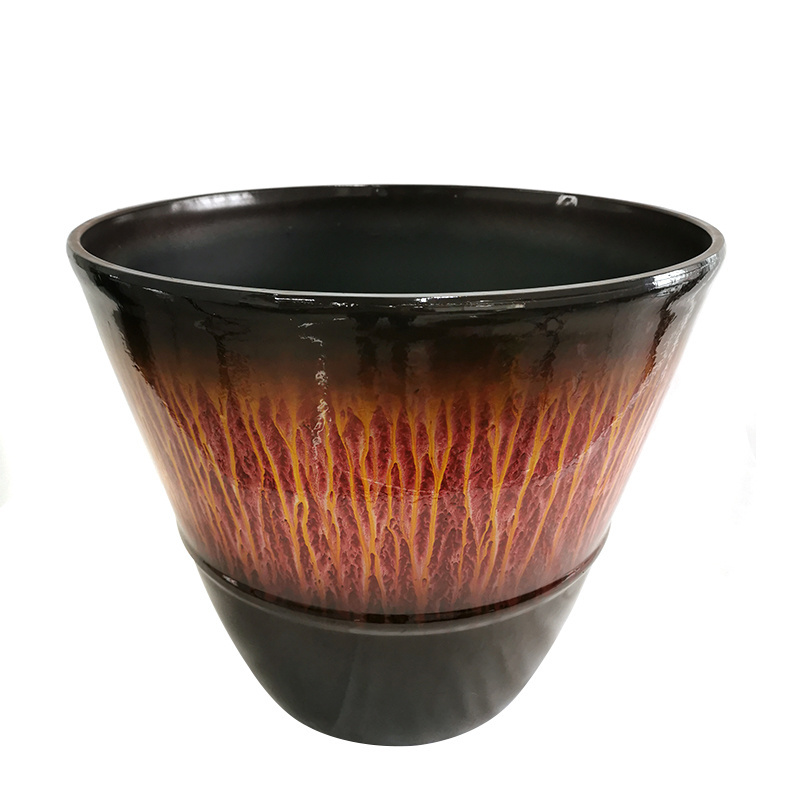 Ronbo Sunrise wholesale high-end planter pp plastic home&garden sublimation flower pot