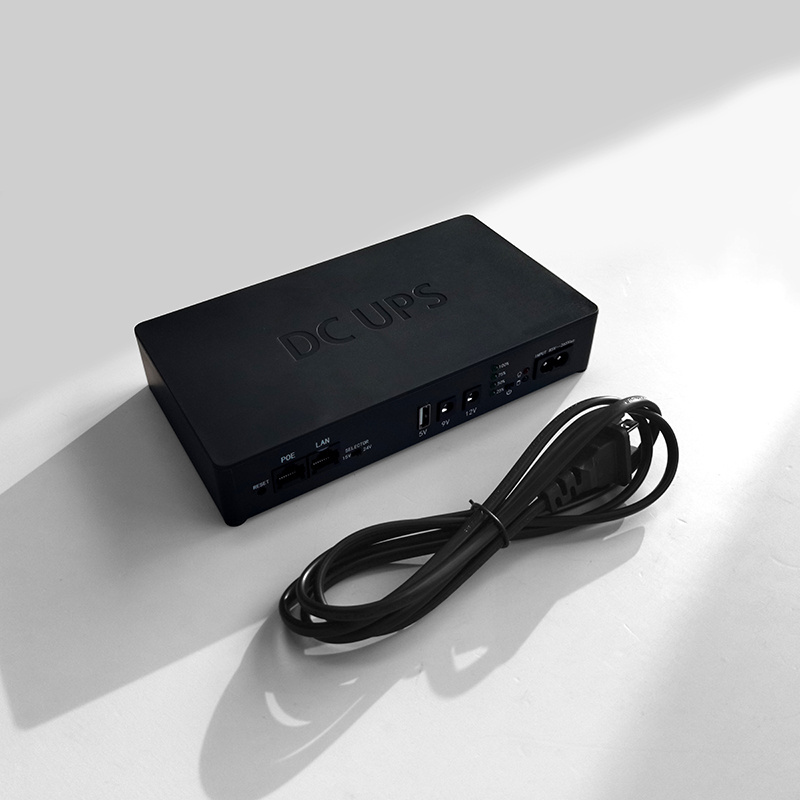 HKIVI UPS large battery capacity 14000 mah 26W 52W output DC mini ups for wifi router mini ups system