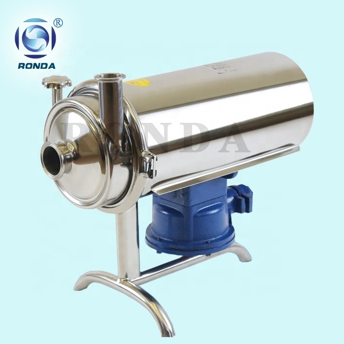 RDRM / BEW stainless steel electric centrifugal sanitary pump transfer drinking oil milk food grade liquid pumps