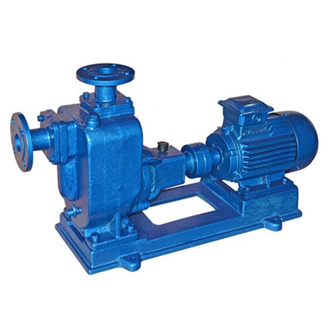 ZW self-priming sewage pump horizontal centrifugal industrial dirty water pump