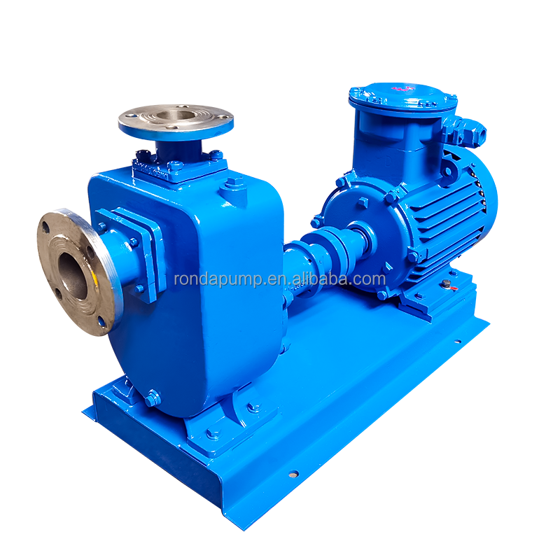 ZW self-priming sewage pump horizontal centrifugal industrial dirty water pump