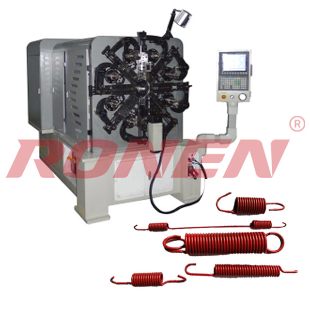 1.2--4.5 Mm Cnc Camless Automatic Wire  Forming Machine Double Torsion Spring Coiling Machine