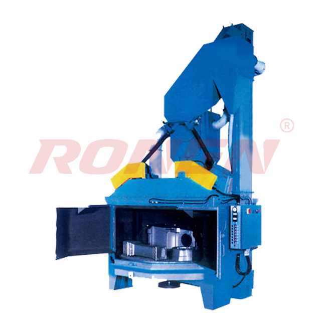 Small Rotary Table Shot Blasting Machine Turntable Alloy Wheel Blaster Manufacturer In China