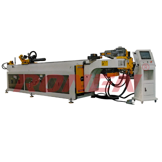 Rotary Type Exhaust Pipe Single Head Hydraulic Pipe Bending Machine