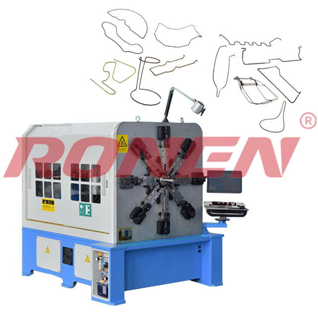 1.2--4.5 Mm Cnc Camless Automatic Wire  Forming Machine Double Torsion Spring Coiling Machine