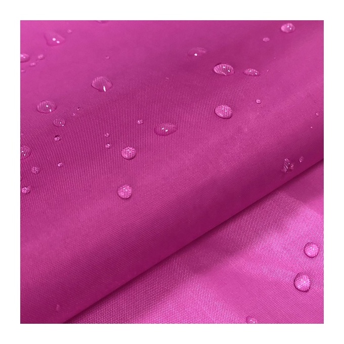 Hot selling 210T TAFFRTA waterproof coated taffeta garment lining fabric for umbrella