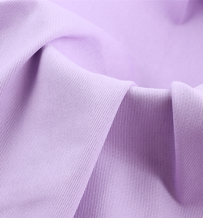 270gsm 10s*10s COMBED  custom organic cotton spandex woven twill dyed stretch cotton fabric